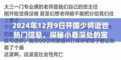 开国少将逝世背后的故事,特色小店探秘与小巷深处的宝藏揭秘