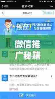 微信推广秘籍，引爆社交圈，开启影响力新纪元！