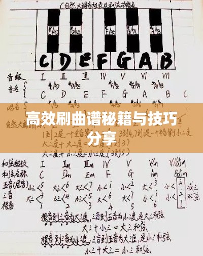 高效刷曲谱秘籍与技巧分享