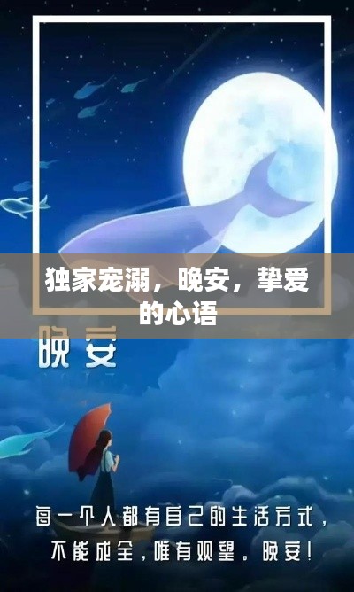 独家宠溺,晚安,挚爱的心语