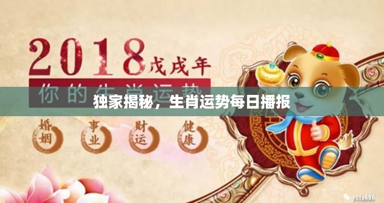 独家揭秘，生肖运势每日播报
