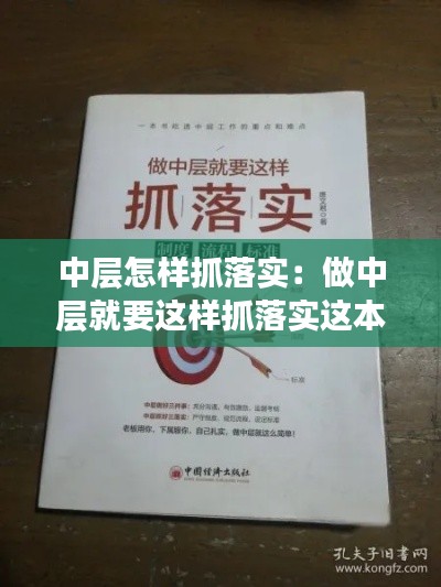 中层怎样抓落实:做中层就要这样抓落实这本书的总结