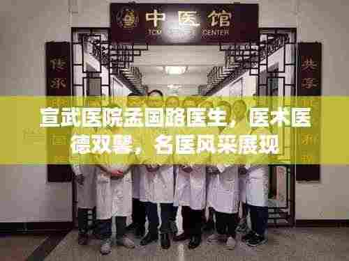 宣武医院孟国路医生,医术医德双馨,名医风采展现