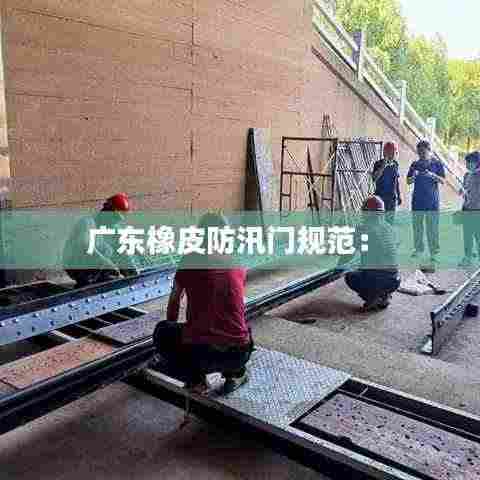广东橡皮防汛门规范: