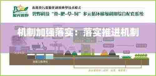 机制加强落实:落实推进机制