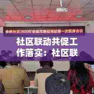 社区联动共促工作落实:社区联点共建活动