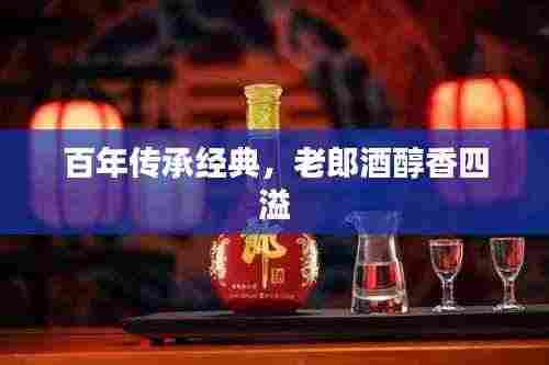 百年传承经典,老郎酒醇香四溢