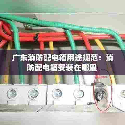 广东消防配电箱用途规范：消防配电箱安装在哪里 