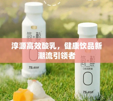 淳源高效酸乳,健康饮品新潮流引领者