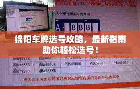 绵阳车牌选号攻略，最新指南助你轻松选号！