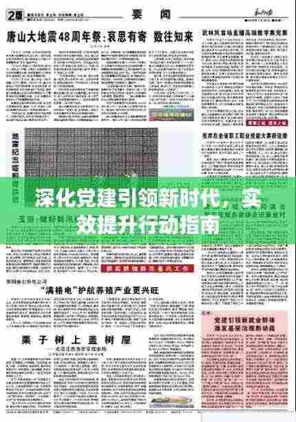 深化党建引领新时代,实效提升行动指南