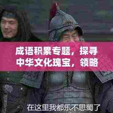 成语积累专题,探寻中华文化瑰宝,领略千年智慧结晶