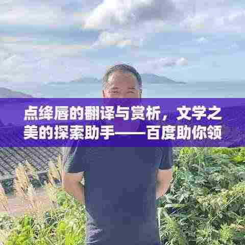 点绛唇的翻译与赏析,文学之美的探索助手——百度助你领略文学魅力