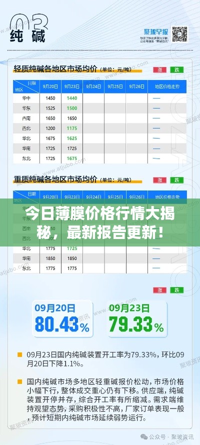 今日薄膜价格行情大揭秘，最新报告更新！